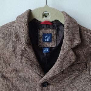 GAP Classic Brown Herringbone Jacket
